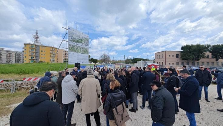 Al via il cantiere per trasformare l’area ex Fibronit in Parco della Rinascita: “Riscatto per Bari” - Bari