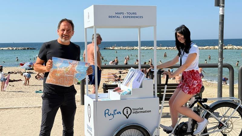 A Bari parte l’info point itinerante: “Così raggiungiamo i turisti nei luoghi più frequentati” - Bari