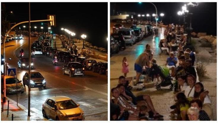 Immagine del post 23671 - Bari Bari, assalto serale con tavolini e auto in tripla fila sul lungomare: “È il vero rifugio climatico” - Bari