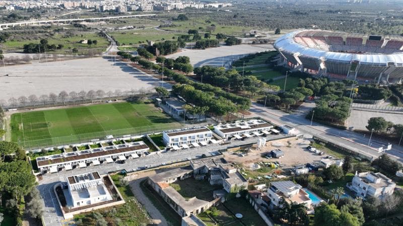 Immagine del post 3472 - Bari Così cambia la zona intorno allo stadio San Nicola: sulle ville green i primi “tetti verdi” di Bari - Bari