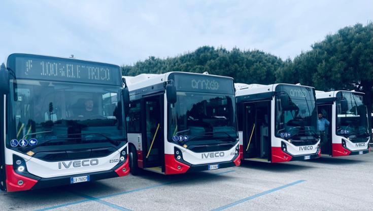 Immagine del post 6958 - Bari Bari, ecco i primi bus totalmente elettrici: i test sulle navette A, B e C. Saranno 135 nel 2026 - Bari