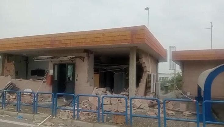 Immagine del post 20216 - Bari Esplode cassa pedaggi della A14 a Cerignola, banda in fuga senza bottino - Bari