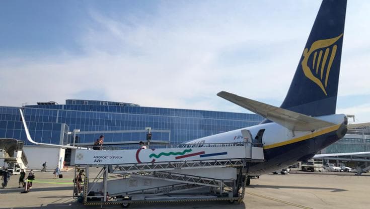 Immagine del post 12470 - Bari Ryanair in Puglia lancia collegamenti con Bratislava e Bucarest. “Offerte speciali da 29,99 euro” - Bari