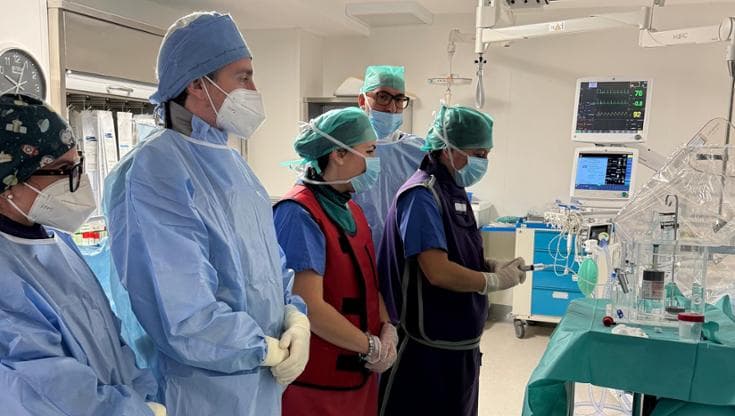 Immagine del post 18065 - Bari Tumori al fegato non operabili, al Policlinico di Bari nuova tecnica con microsfere radioattive - Bari