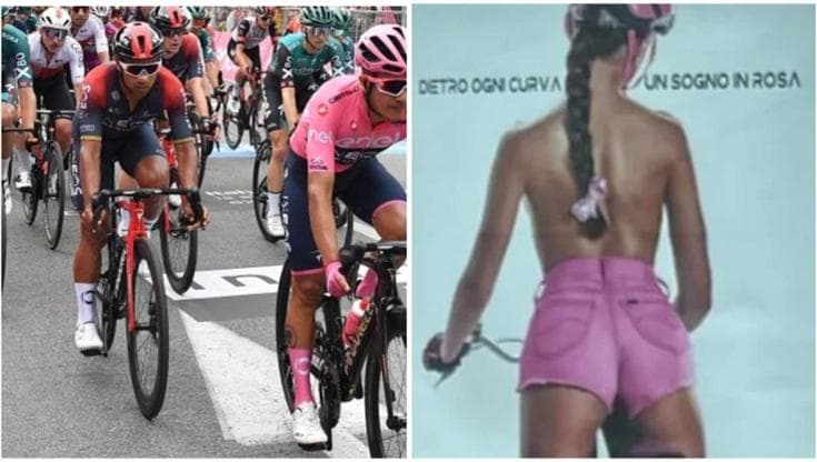 Brindisi, bufera sul manifesto che promuove il passaggio del Giro d’Italia: “Sessista, rimuovetelo” - Bari