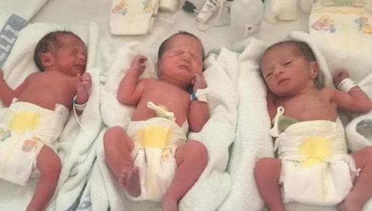 Due parti di tre gemelli in poche settimane: nascite da record a Lecce. Mamme e bambini stanno bene - Bari