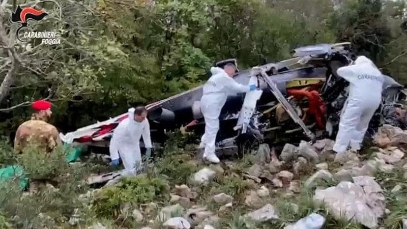 Immagine del post 1741 - Bari “Il pilota non vide l’ostacolo”: la relazione tecnica sull’elicottero caduto in Puglia con 7 persone - Bari