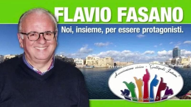 Immagine del post 18118 - Bari Flavio Fasano, da dalemiano di ferro a candidato sindaco del centrodestra a Gallipoli - Bari