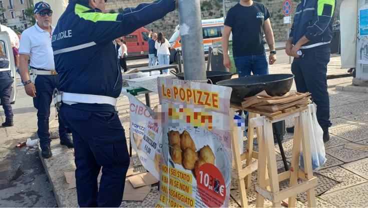 Immagine del post 20302 - Bari San Nicola, sequestrata bancarella di sgagliozze. L’assessore: “Festa 2027 sarà più glocal” - Bari