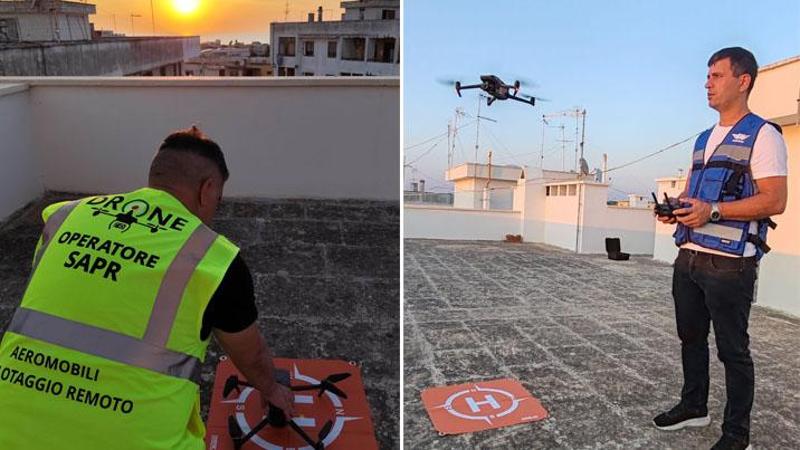 Immagine del post 9466 - Bari “Con il drone termico ritroviamo cani e gatti spariti da casa”: la missione di Antonio e Bledi - Bari