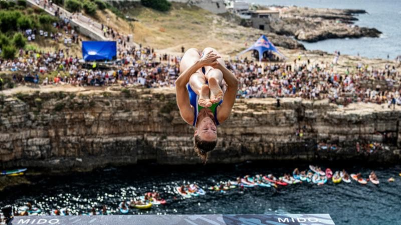 A Polignano tornano i tuffi da brivido: a giugno per la 12esima volta la Red Bull Cliff Diving - Bari