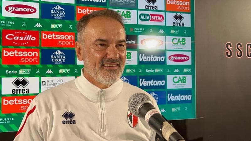 Immagine del post 14860 - Bari Vivarini spinge il Bari per la trasferta col Südtirol: “Serve la squadra unita, aggressiva e veloce” - Bari