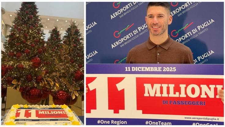 Immagine del post 14862 - Bari Undici milioni passeggeri nel 2025: il record di Aeroporti di Puglia. Sognando un volo per la Cina - Bari