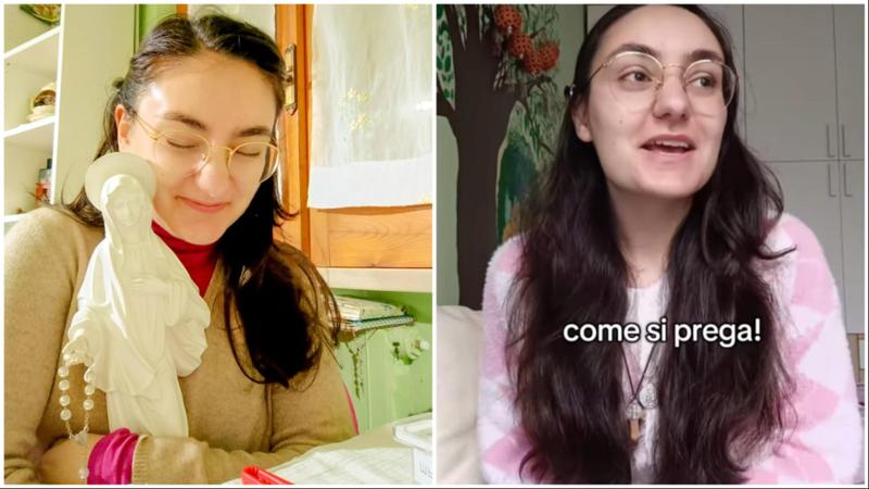 Benedetta Palella, tiktoker di Dio: “Con i follower rosari live, insieme leggiamo ache la Bibbia” - Bari