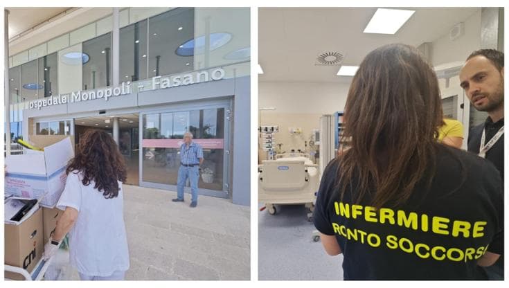 Immagine del post 21600 - Bari Nei reparti dell’ospedale Monopoli-Fasano: 22 pazienti, 3 neonati e lavori ancora in corso - Bari