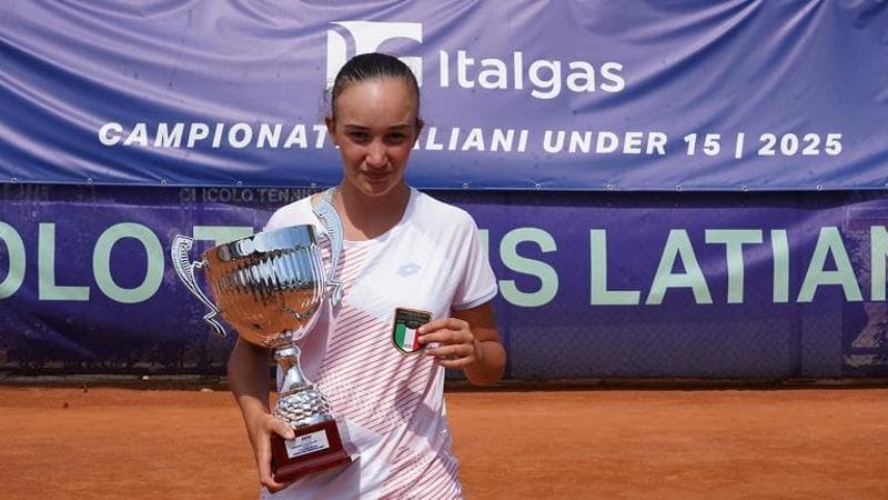Ludovica Casalino campionessa di tennis a 15 anni: “Il mio sogno? Diventare come Sabalenka” - Bari