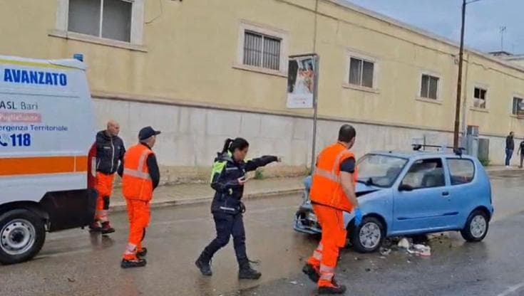 Immagine del post 20435 - Bari Malore la guida e poi il frontale con un’altra auto: muore un uomo di 55 anni a Bisceglie - Bari
