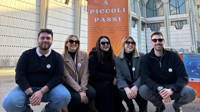 Immagine del post 3896 - Bari Japigia, nasce "A piccoli passi": il progetto europeo per promuovere l'inclusione dei più giovani - Bari