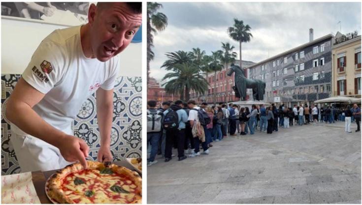 Immagine del post 7206 - Bari Tanti in coda per la pizza da Errico Porzio a un anno dall’apertura: “Menù speciale per festeggiare” - Bari