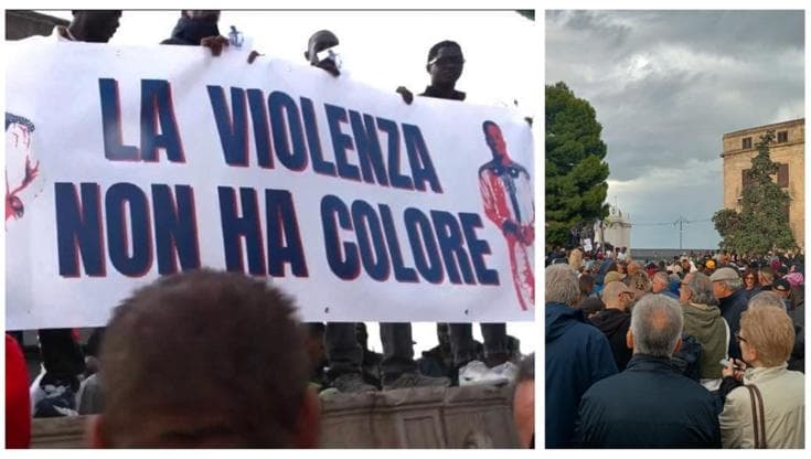 Immagine del post 20488 - Bari “La violenza non ha colore”: centinaia in piazza a Taranto per Bakari Sako ucciso da una baby gang - Bari