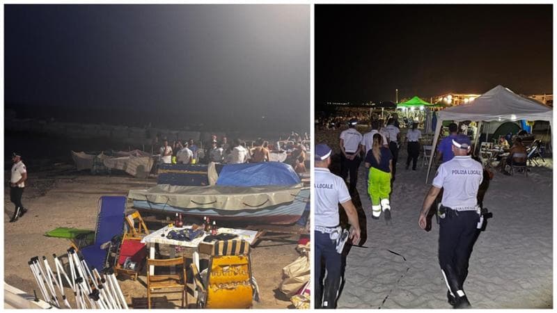 Immagine del post 23905 - Bari Gazebo, tavolate e barbecue: scattano i sequestri sulle spiagge baresi. “Il mare è di tutti” - Bari