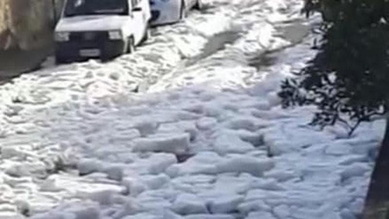 Salento, grandine per la seconda volta in 24 ore: paesi imbiancati e ora è allarme per i campi - Bari