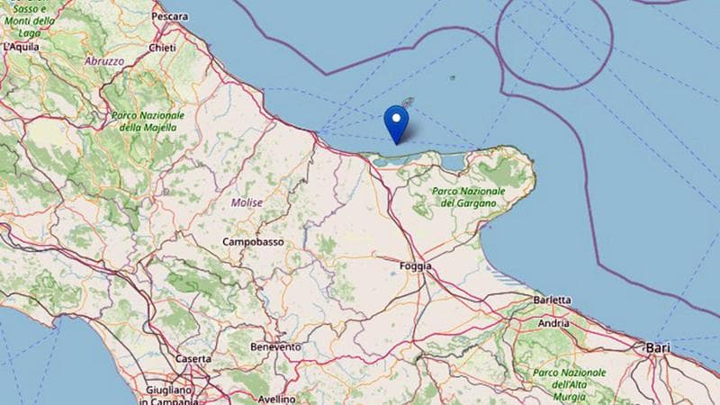 Terremoto in Puglia, 14 scosse sul Gargano. La Protezione civile: “Attenzione alle strutture” - Bari
