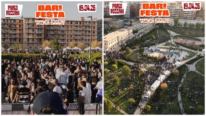 Musica, sport, food e area market: il parco Rossani si colora per Bari in Festa. “Spazio per tutti” - Bari