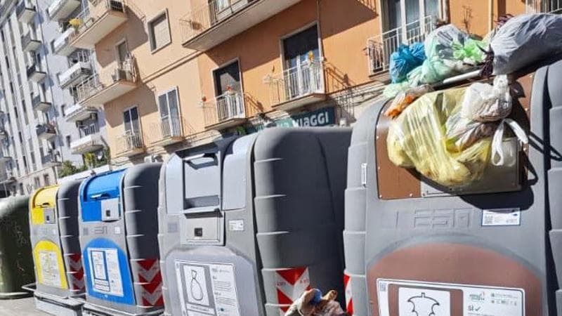 Bari, icassonetti intelligenti arrivano in tutto il centro: “Saranno inamovibili” - Bari