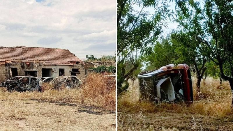 Immagine del post 21698 - Bari “Le carcasse delle auto rubate stanno devastando campagne e torrenti”. Doppio allarme da Foggia - Bari