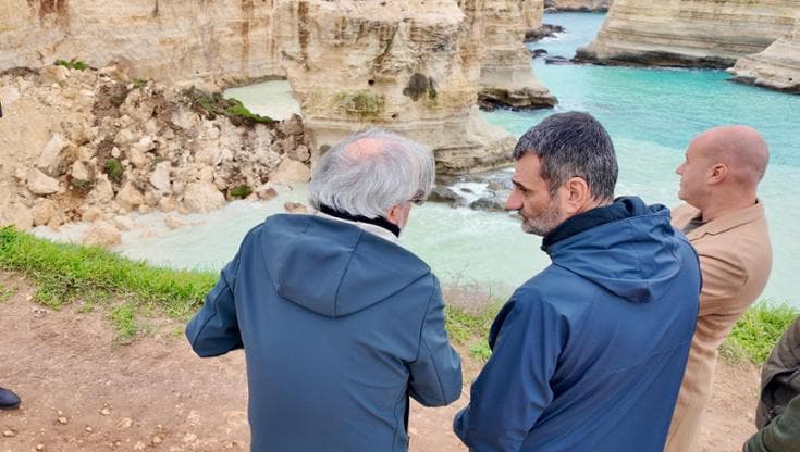 Immagine del post 17261 - Bari Crolla l’Arco degli innamorati, sopralluogo di Decaro: “Perso un simbolo della Puglia” - Bari