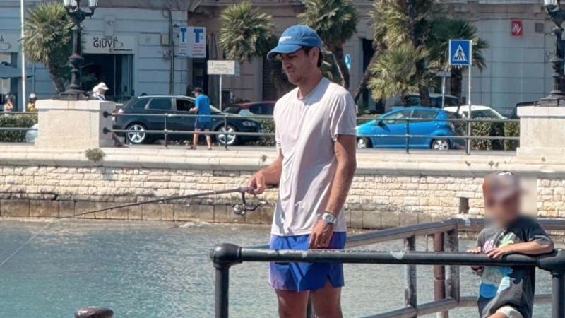 Immagine del post 9713 - Bari Tennis, Flavio Cobolli a pesca sul lungomare di Bari prima della Hompan Cup: “Passione di famiglia” - Bari