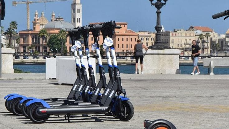 Immagine del post 24979 - Bari Bari, si allarga il servizio dei monopattini in sharing: Bit Mobility ora collega anche le periferie - Bari