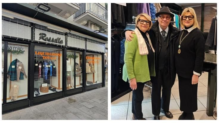 Bari, dopo 50 anni chiude la boutique Rossella in corso Sonnino. “I figli hanno scelto altre strade” - Bari