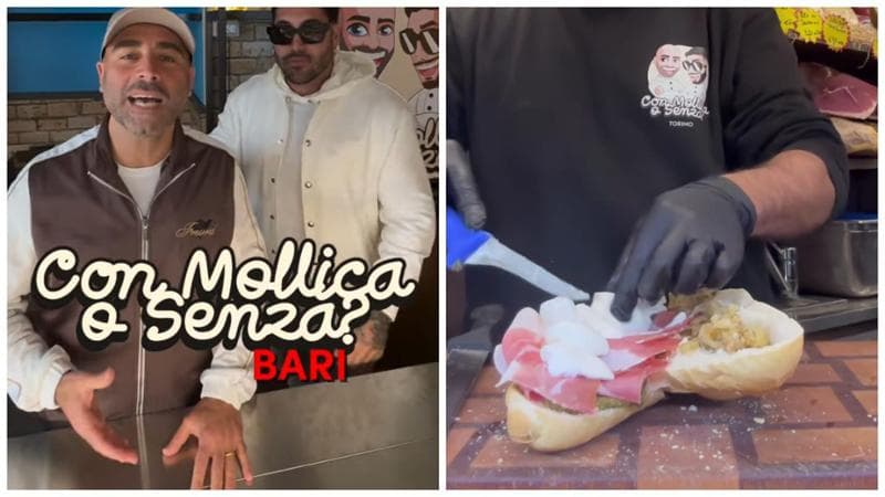 Con Mollica o Senza apre a Bari: in arrivo i panini del salumiere social da 4 milioni di follower - Bari