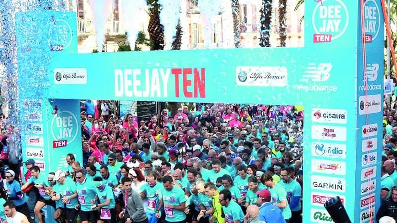 DeejayTen a Bari, la carica dei 10mila si prepara a correre: tutto pronto per la corsa da sold out - Bari