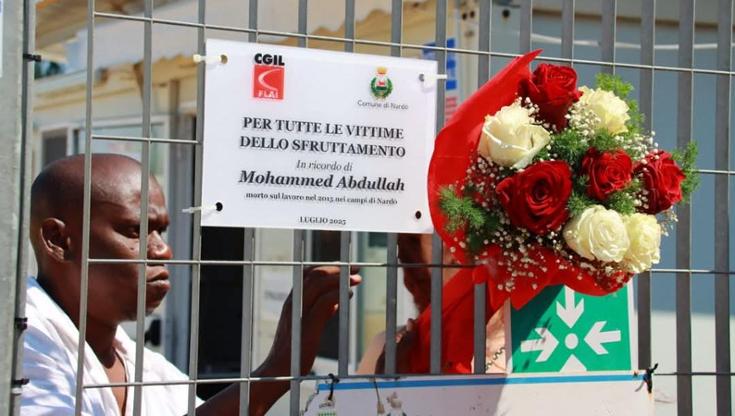 Immagine del post 9796 - Bari Nardò ricorda il bracciante morto 10 anni fa di caldo e fatica. “Per le vittime dello sfruttamento” - Bari