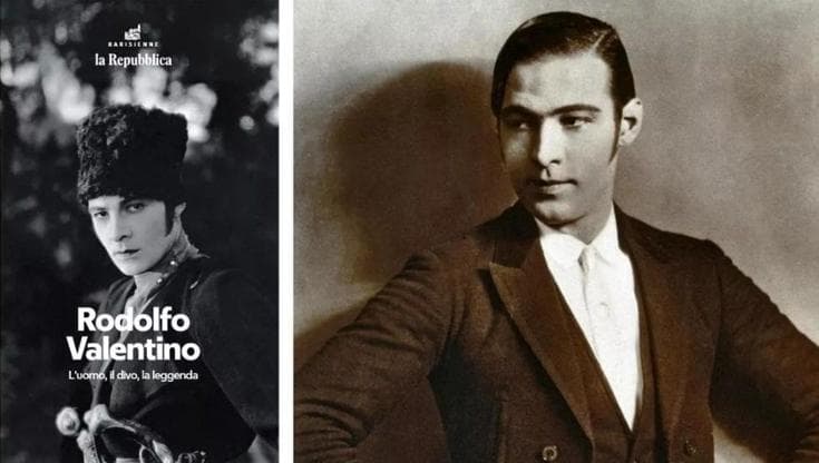 Immagine del post 24008 - Bari Sabato 22 agosto gratis in edicola il libro su Rodolfo Valentino: il prologo è di Mario Desiati - Bari