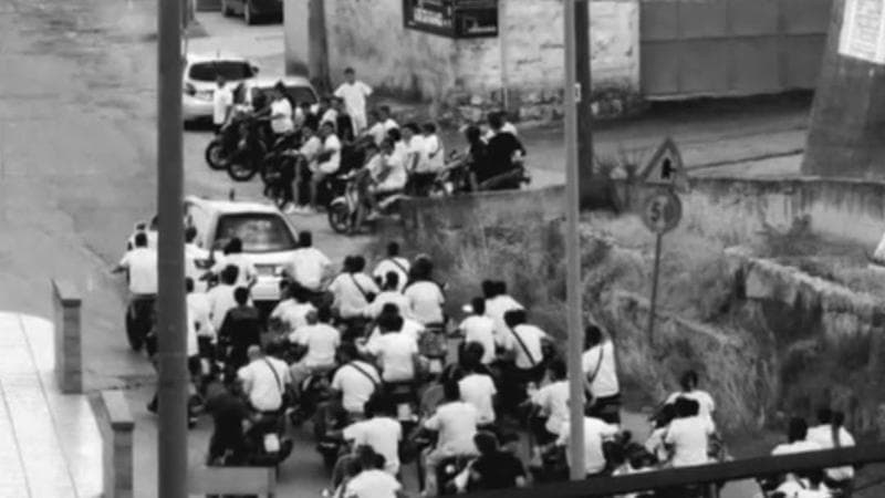 Immagine del post 24031 - Bari L’addio a Cosimo Quagliarella è in stile Gomorra: corteo di moto nelle vie di Andria - Bari