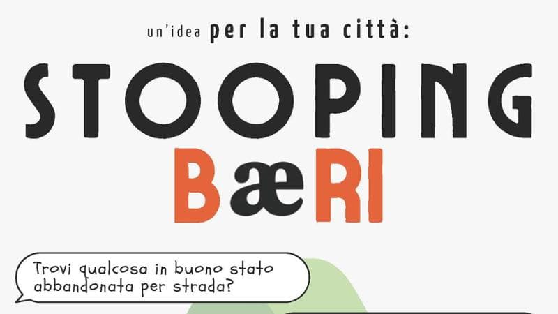 A Bari il fenomeno “Stooping”: una seconda vita agli oggetti abbandonati. “Il via da un post social” - Bari