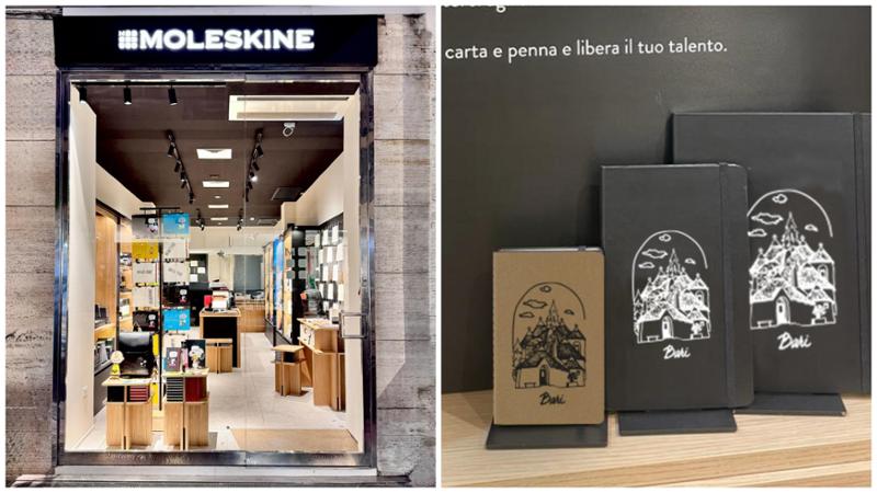 Immagine del post 8723 - Bari Bari, arriva il negozio Moleskine: sarà hub della creatività. “Crediamo nel potere di carta e penna” - Bari