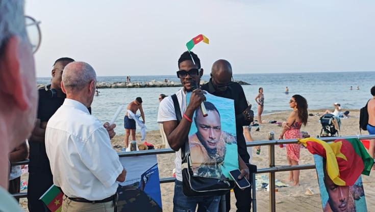 Il ricordo di Patrik Essomba morto dopo tuffo a Pane e Pomodoro: “Il mare, sua salvezza e condanna” - Bari