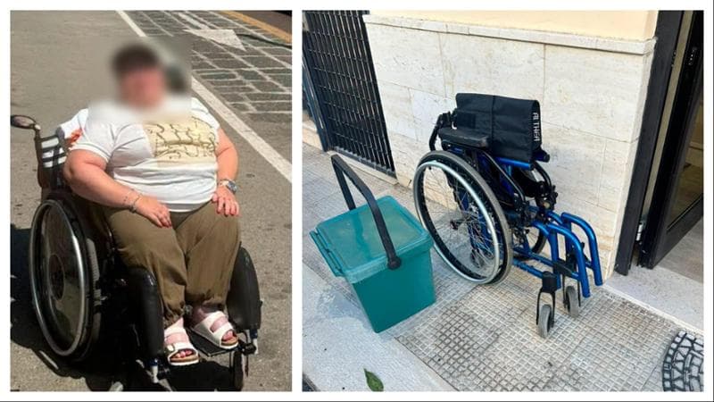 Immagine del post 24087 - Bari I ladri restituiscono la carrozzina rubata a una disabile ma è senza pezzi: “Così è inutilizzabile” - Bari