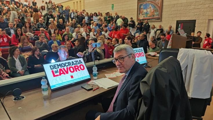 Immagine del post 12900 - Bari “I soldi degli evasori per sostenere la sanità”. Landini al Policlinico di Bari lancia il piano Cgil - Bari
