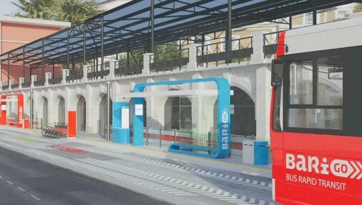 Sui bus elettrici del Brt di Bari: ci saranno telecamere lungo le corsie e multe per chi le invade - Bari