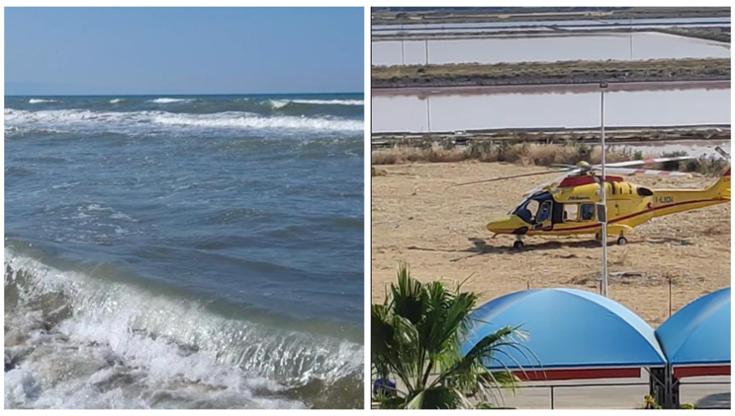 Margherita di Savoia, muore ragazzo di 13 anni in mare. “Si era tuffato nonostante l’allerta rossa” - Bari