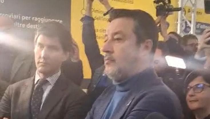 Salvini ad Andria: “Mai così tanti cantieri. Con l’alta velocità Bari-Napoli economici anche i voli” - Bari