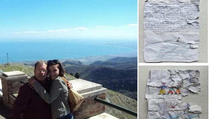 Immagine del post 18561 - Bari “Il messaggio in bottiglia è di mia figlia”: mamma riconosce letterina per il nonno mai conosciuto - Bari