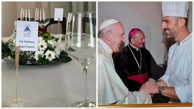 Caldarulo, lo chef che cucinò per il Papa a Bari: “A fine pranzo venne ai fornelli per ringraziare” - Bari