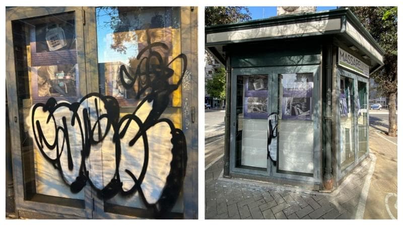 Immagine del post 6300 - Bari Bari, vandalizzato l'infopoint Alzheimer a 10 giorni dell’apertura. I volontari lo hanno ripulito - Bari